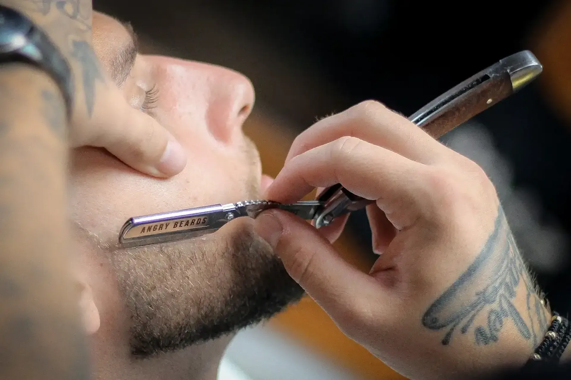 Grand Barber Shop Plzeň – interiér