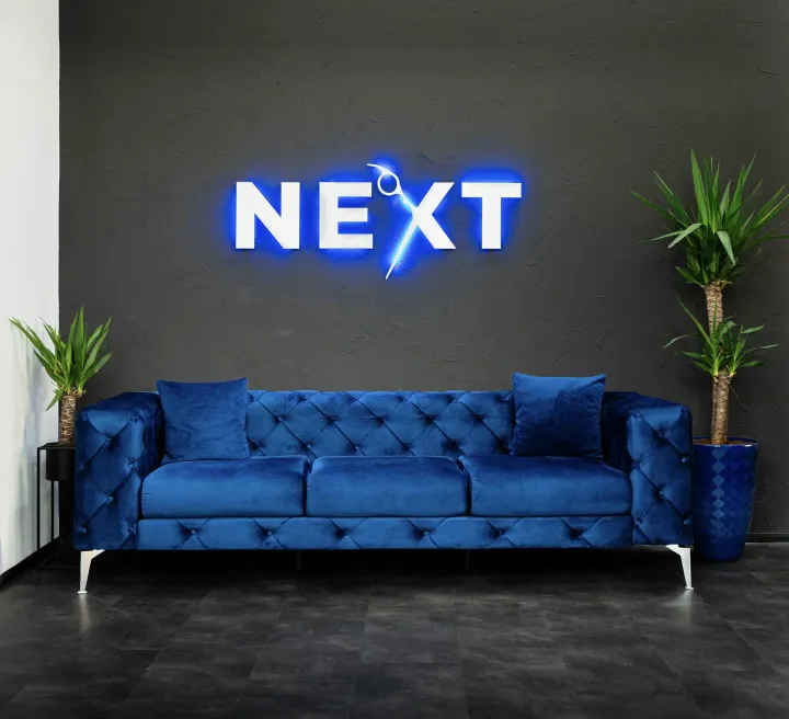 Next Barber Shop – interiér