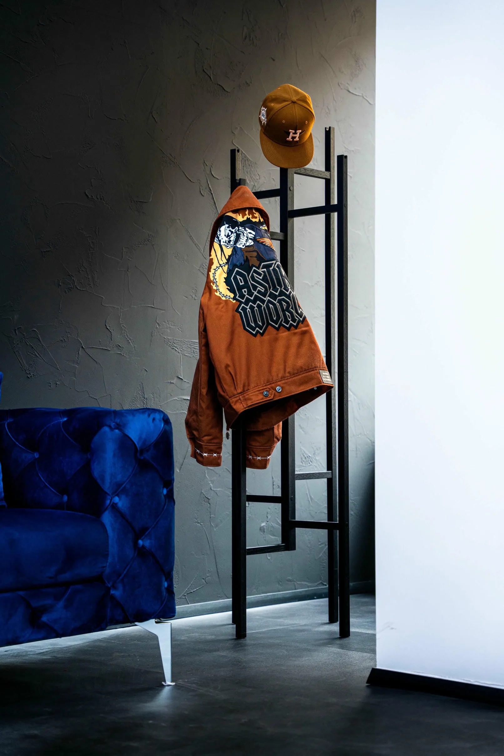 Detail interiéru Next Barber Shop Plzeň