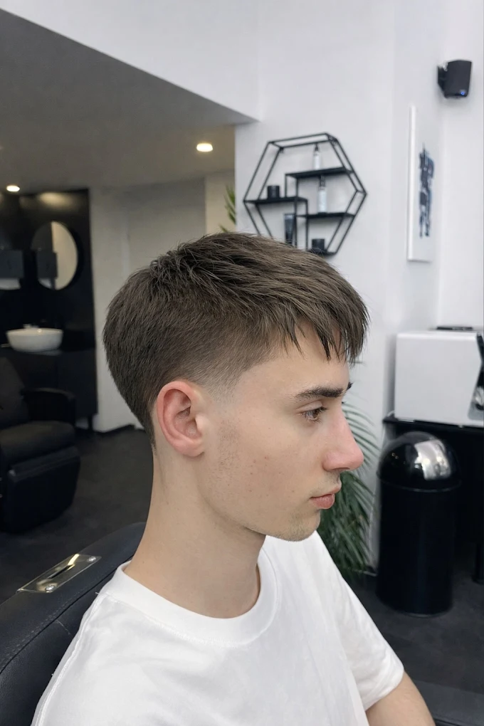 Krátký sestřih fade – Next Barber Shop Plzeň